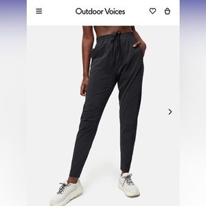 Super popular Outdoor Voices track pants (worn once!)